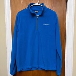 Eddie Bauer blue fleece jacket. Great outdoor find . Winter. Size S           W4